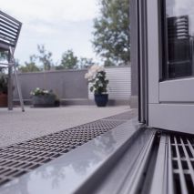 Pfänder Fensterbau - Holz-Falt-Schiebetüre barrierefrei